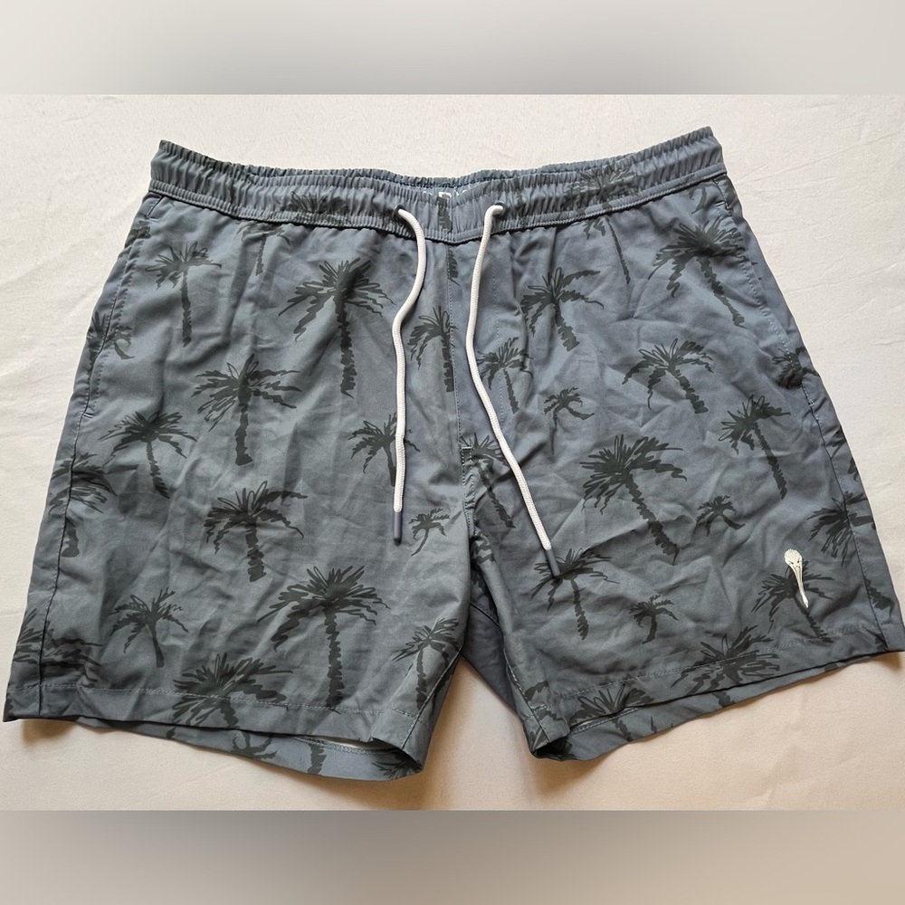 Mad Pelican Swim Trunks Size XL Drawstring EUC Summer Vacay Resort Beach Boat